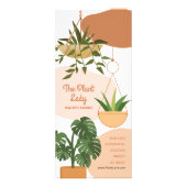 Plant Business Marketing Rack Kaart (Voorkant)