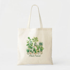 Plant Canvas tas, Plant Lover Bag Tote Bag
