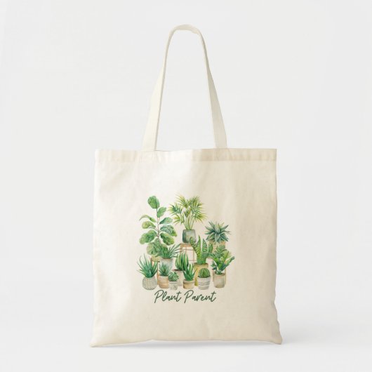 Plant Canvas tas, Plant Lover Bag Tote Bag (Voorkant)