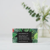 Plant Caretaker Green Professional Executive Visitekaartje (Staand voorkant)