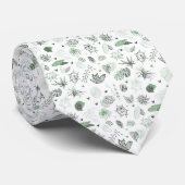 Plant Cell Love - Green Stropdas (Opgerold)