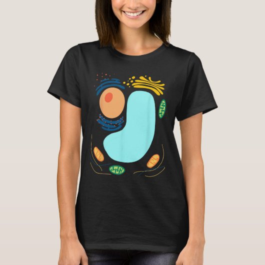 Plant Cell Simple Funny Quick Lazy Halloween Party T-shirt (Voorkant)