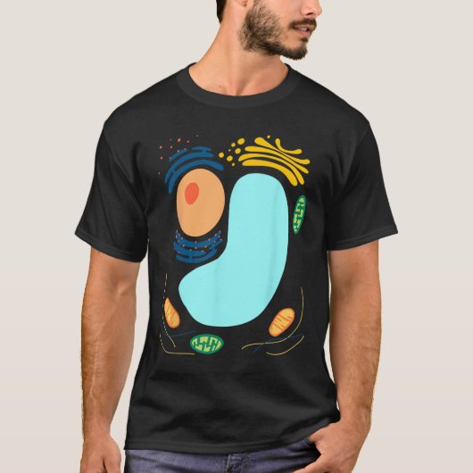 Plant Cell Simple Funny Quick Lazy Halloween Party T-shirt (Voorkant)