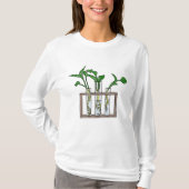 PLANT CHEMIST Laboratorium Grow Botany Hobby Test T-shirt (Voorkant)