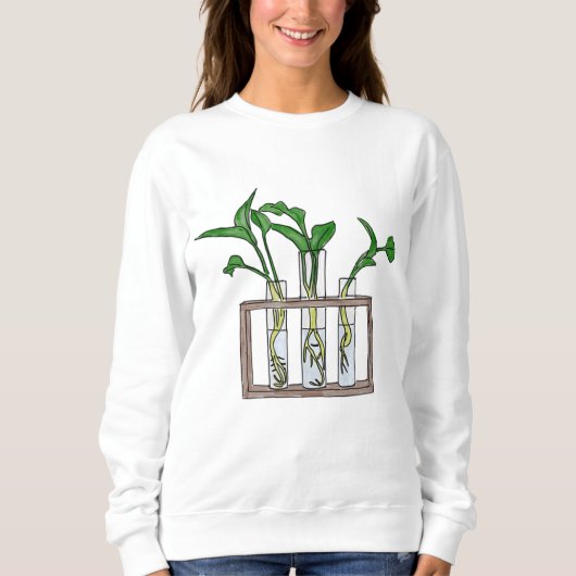 PLANT CHEMIST Laboratorium Grow Botany Hobby Test Trui (Voorkant)