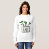 PLANT CHEMIST Laboratorium Grow Botany Hobby Test Trui (Voorkant volledig)