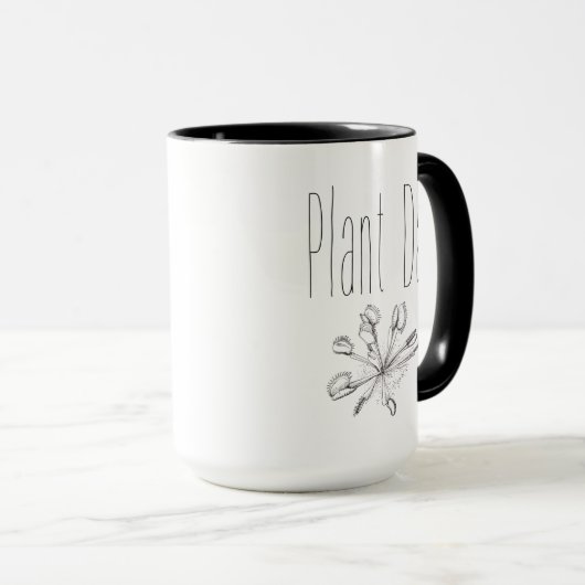 Plant Dad Venus Flytrap Mok (Voorkant rechts)