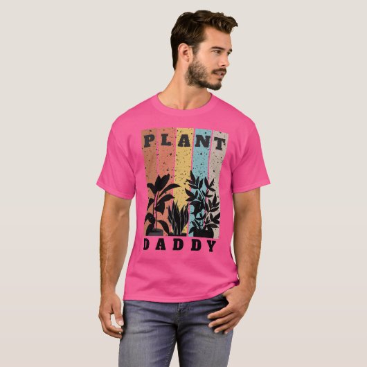 Plant Daddy Basic T-Shirt (Voorkant volledig)