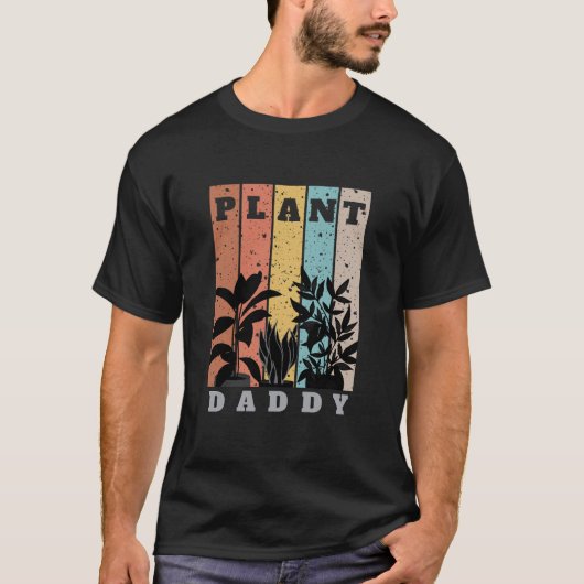 Plant Daddy Black T T-shirt (Voorkant)