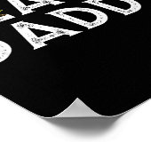 Plant Daddy Funny Landscang, Gardening, Or Mowing  Poster (Hoek)