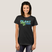 Plant Daddy Gardening  Watering Plants T-shirt (Voorkant volledig)