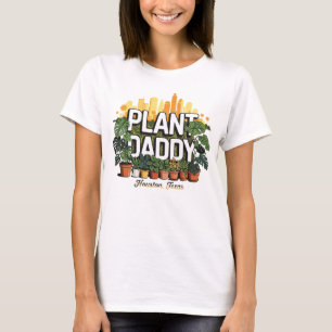 Plant Daddy Houston City Texas Verenigde Staten T-shirt
