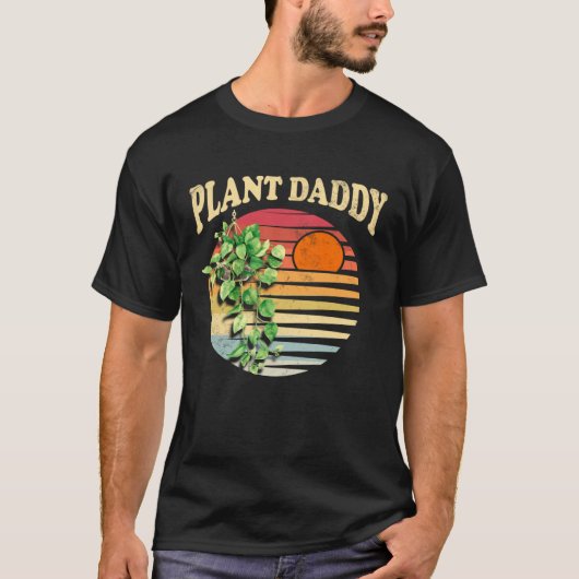 Plant Daddy Nature Botanical Gardener Plant Dad Ga T-shirt (Voorkant)