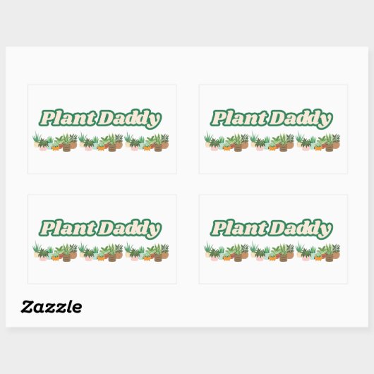 Plant Daddy Vinyl Sticker (Vel)