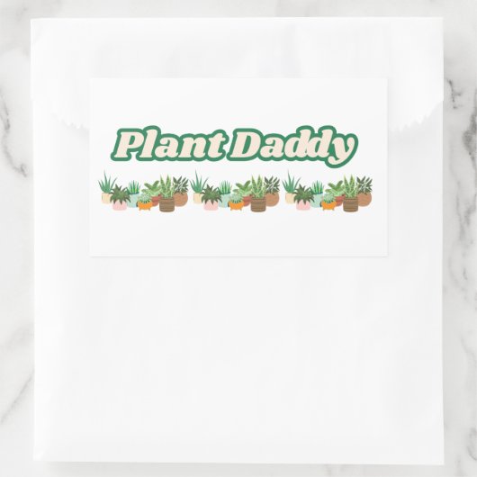 Plant Daddy Vinyl Sticker (Tas)