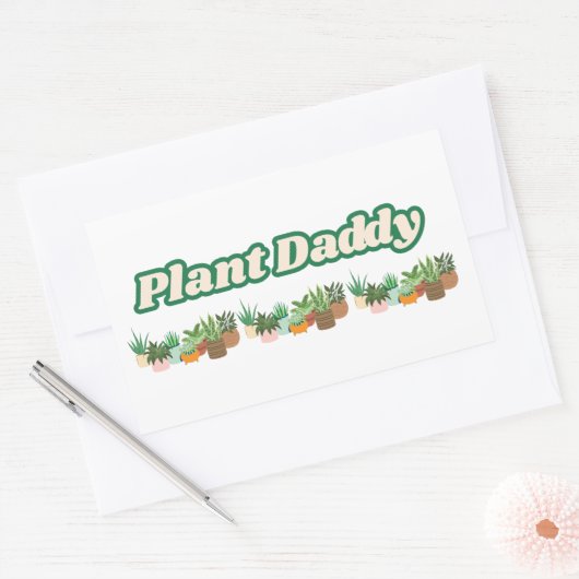 Plant Daddy Vinyl Sticker (Envelop)