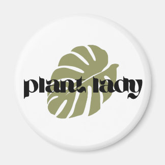 Plant dame Monstera Leaf Magnet