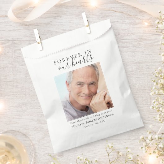 Plant Deze zaden begrafenis Bedankzakje (Geknipt)