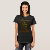 Plant Di Strength Dames T-shirt (Voorkant volledig)