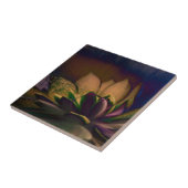 Plant digitale kunst tegeltje (Zijkant)