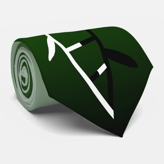 Plant DNA Double-Helix Stropdas (Opgerold)