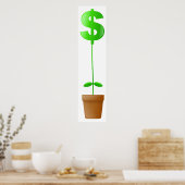 Plant dollar poster (Keuken)