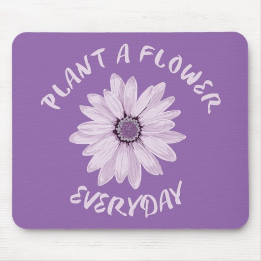 Plant Een bloem Dagelijks Muismat (Voorkant)