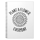 Plant Een bloem Dagelijks Notitieboek (Voorkant)