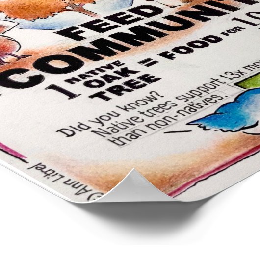 Plant een Boom Educatief Poster (Hoek)