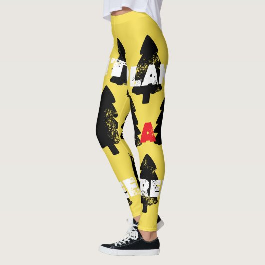 Plant een boom Funky Print Leggings (Links)