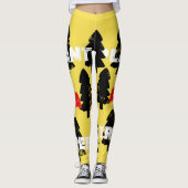 Plant een boom Funky Print Leggings (Voorkant)