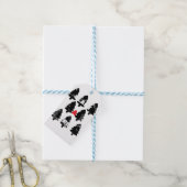 Plant een boom Patroon Cadeaulabel (Met Touw)