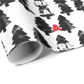 Plant een boom Patroon Cadeaupapier (Rol Hoek)