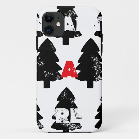 Plant een boom Patroon Case-Mate iPhone Case (Achterkant)