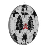 Plant een boom Patroon Dartbord (Voorkant Links)