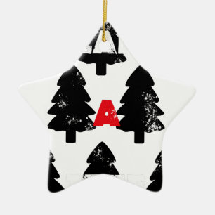 Plant een boom Patroon Keramisch Ornament