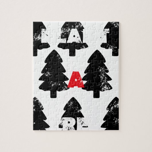 Plant een boom Patroon Legpuzzel (Verticaal)
