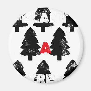 Plant een boom Patroon Magneet