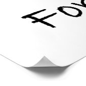 Plant een boom poster (Hoek)