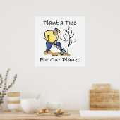 Plant een boom poster (Keuken)