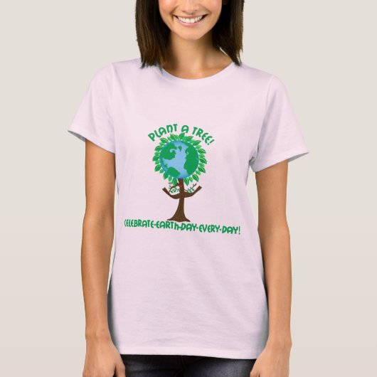 Plant een boom t-shirt (Voorkant)