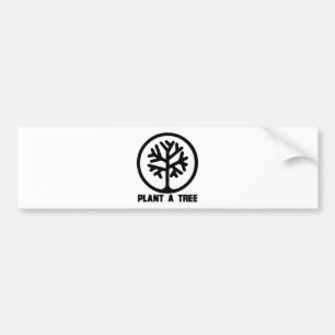Plant een Boom TShirt Bumpersticker