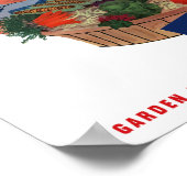 Plant een overwinningstuin — Ons eten vecht Poster (Hoek)