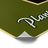 Plant een tuin - Red de planeet Poster (Hoek)