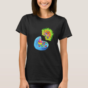 Plant- en diercellijnen in harmonie met de Natuur T-shirt