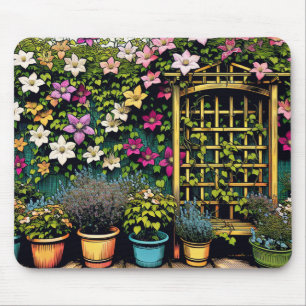 Plant- en tuinliefhebbers Clematis Trellis Muismat