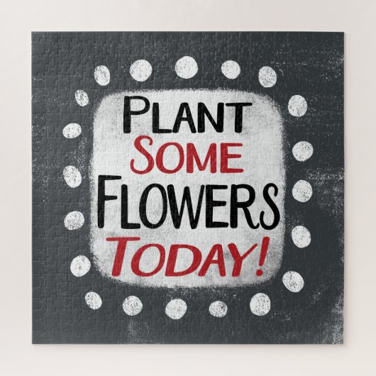 Plant enkele bloemen vandaag puzzel (Verticaal)