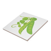 Plant erwten tegeltje (Zijkant)