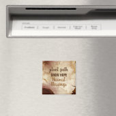 Plant Faith Grow Hope Harvest Blessings Magneet (Insitu (Vaatwasser))