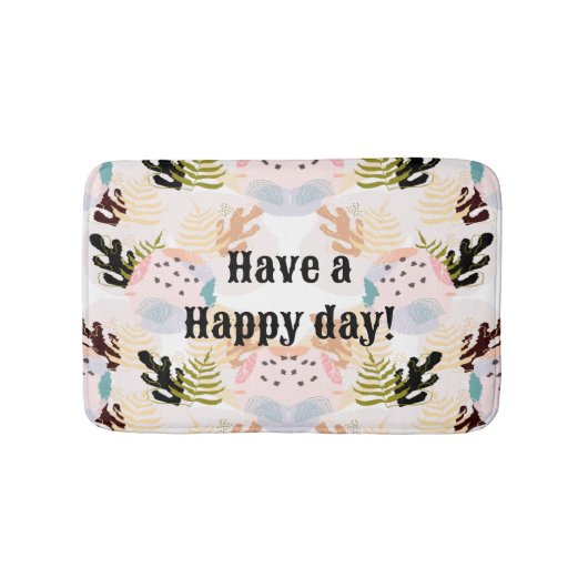 plant festival in the garden badmat (Voorkant)